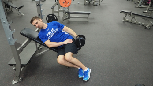 Inclined Bench Lateral Raise Exercise Technique Definition FreeTrainers