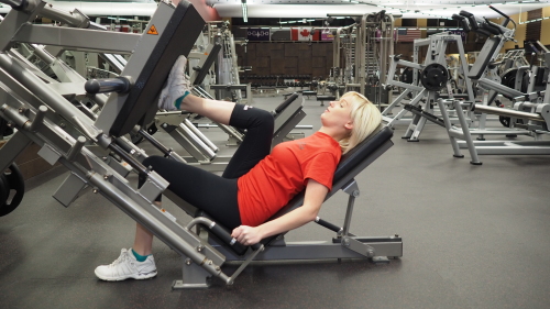 single leg leg press