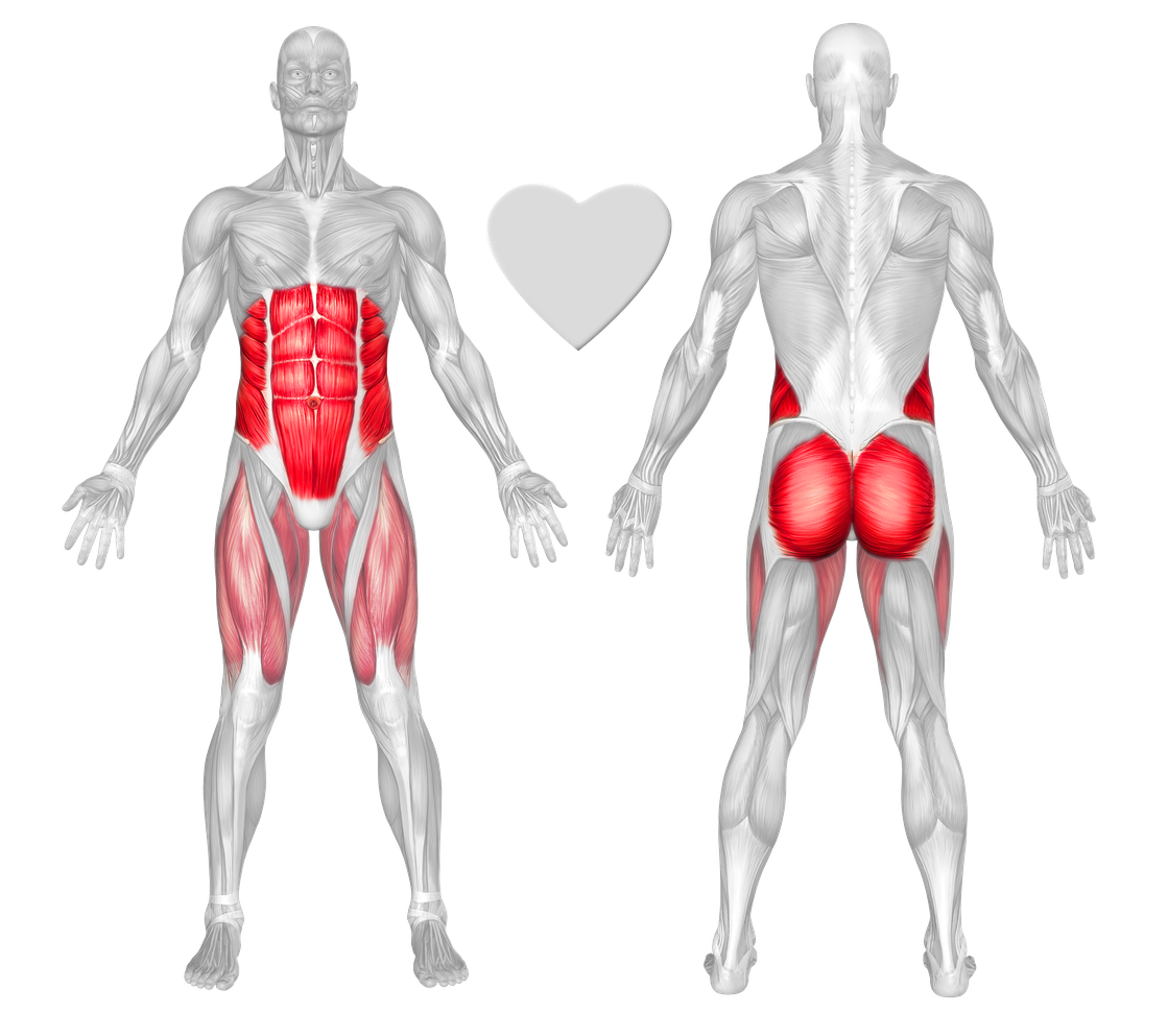 buttocks exercises workouts freetrainers com what muscles running works